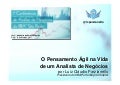 O Pensamento Ágil na Vida de um Analista de Negócios