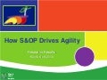 How S&OP Drives Agility -- Supply Chain Insights Research Results (April 2012)