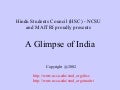 A Glimpse Of India