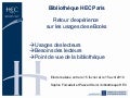 Agnès melot   intro premiers retours d&rsquo;expériences sur l&rsquo;usage des e books à hec paris