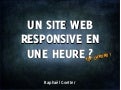 Un site web responsive en une heure