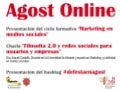 Charla #agostonline. Filosofía 2.0 y redes sociales