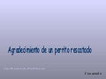Agradecimiento