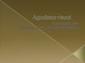 Agudeza visual