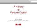 A history of venture capital   lebret - vers 1.1