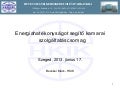 Energiahatékonyságot segítő kamarai szolgáltatáscsomag
