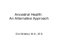 AHS Slides_Don Matesz