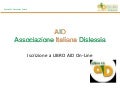 Libro AID - Iscrizione on-line