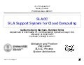 Aims2011 SLA support system