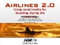 Airlines 2.0 - airline branding using social media - Sydney 2009