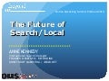 The Future of Search Panelist - Anne Kennedy