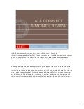 ALA Connect 6 Month Review