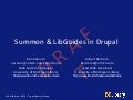 Summon and LibGuides in Drupal