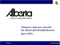 Alberta&rsquo;s EHR System - PIN