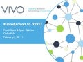 An Introduction to VIVO