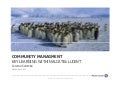 Alcatel-Lucent - Community Managment: Key learning with Engage 