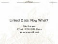Aldo Gangemi's view on the future of Linked Data