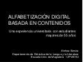 Alfabetización digital con mayores de 55 años