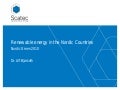 Renewable Energy in Nordic Countries - Alf Bjorseth - SCATEC - April 2010