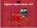 Algebra applications v2.0