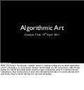 Algorithmic art