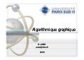 Algorithmique graphique