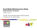 Ali Croft and Jill Hunley: ebay Social Media Case Study 