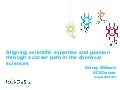 Aligning scientific expertise with passion for a career
