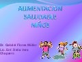 Alimentacion saludable prescolar