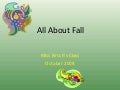 All About Fall 4 K