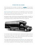 All about charter bus companies