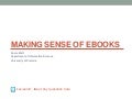 All about ebooks