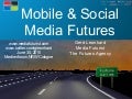 Mobile & Social Media Futures: Presentation at MedienForum NRW June 2010 (English)