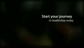 All Nations Leadership Institute: Fall Promo 2011