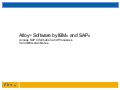 Alloy - SAP Integration