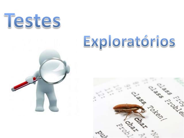 ALM - Testes Exploratórios