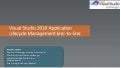 End-To-End Visual Studio Application Lifecycle Management