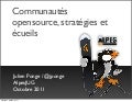 AlpesJUG - Communautés opensource, stratégies et écueils