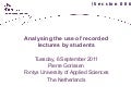 ALT-C 2011 Presentation
