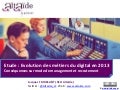 ALTAIDE : Etude Evolution des métiers du Digital