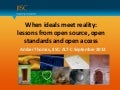 Altc - openness - when ideals meet reality