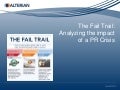 The Fail Trail: Analyzing the impact of a PR Crisis