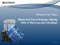 What's Hot This Winter: Holiday Gifts to Warm up your Stockings