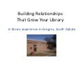 Building Relationships