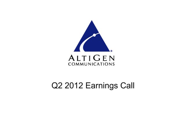 Altigen Communications