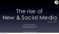 The rise of New Media Vs Old Media (FRA)