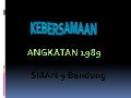 Alumni sman 9 bandung 1989