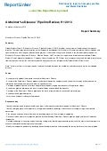 Alzheimer%s Disease ' Pipeline Review, H1 2013