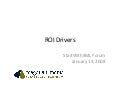 ROI Drivers for a StartWithXML Production Process