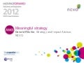 Meaningful strategy 1 (NCVO Annual Conference)